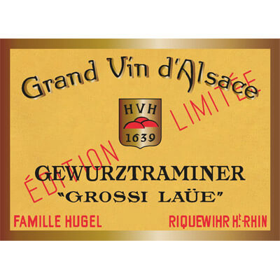 Hugel Gewurztraminer Grossi Laue 2014 (6x75cl)