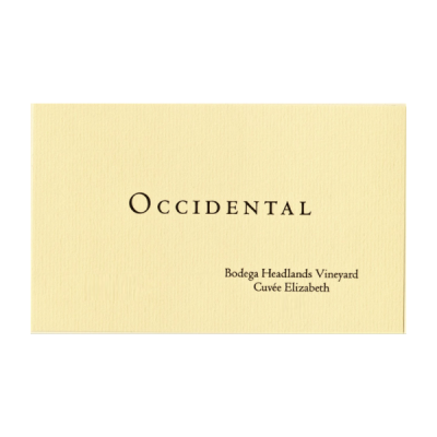 Occidental Pinot Noir Bodega Headlands Cuvee Elizabeth 2022 (6x75cl)