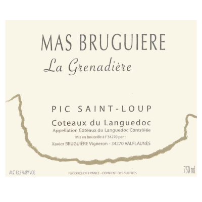 Mas Bruguiere Grenadiere Pic St Loup 2022 (6x75cl)