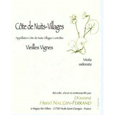 Henri Naudin-Ferrand (Claire Naudin) Cote Nuits Villages Viola Odorata VV 2019 (1x75cl)
