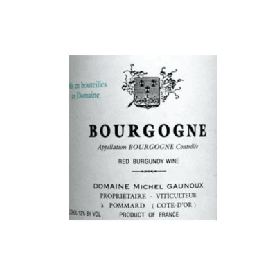 Michel Gaunoux Bourgogne Rouge 2019 (6x75cl)