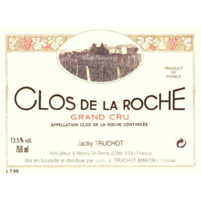 Jacky Truchot Clos de la Roche Grand Cru 2001 (1x75cl)