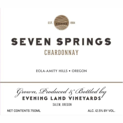 Evening Land (Seven Springs) Estate Chardonnay 2022 (12x75cl)