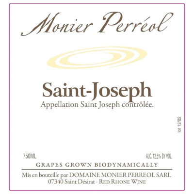Monier Perreol Saint Joseph 2021 (6x75cl)