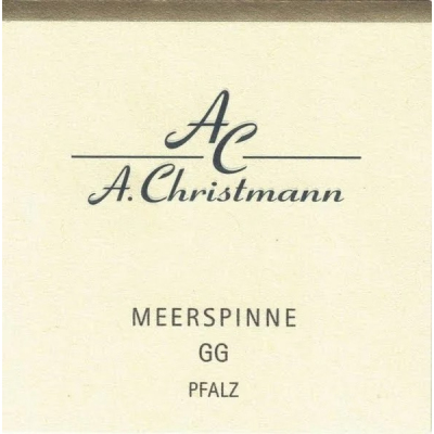 A Christmann Gimmeldinger Meerspinne Im Mandelgarten Riesling GG 2021 (6x75cl)