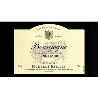 Hudelot-Baillet	Bourgogne Rouge 2021 (12x75cl)