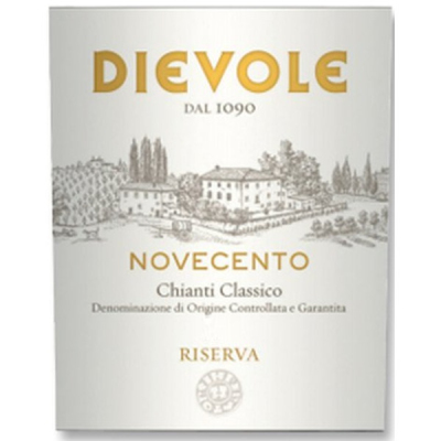 Dievole Chianti Classico Novecento Riserva 2018 (6x75cl)
