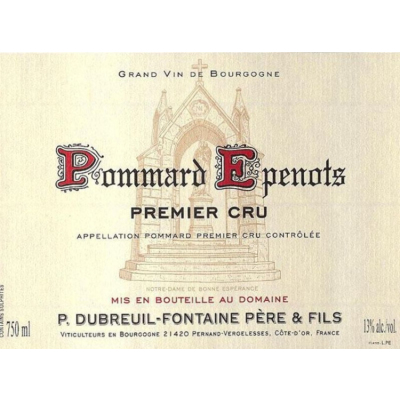 Dubreuil-Fontaine Pommard Epenots 1er Cru 2021 (6x75cl)