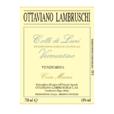 Ottaviano Lambruschi Colli Luni Costa Marina Vermentino 2023 (6x75cl)