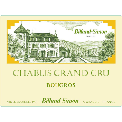 Billaud-Simon Chablis Grand Cru Bougros 2022 (6x75cl)