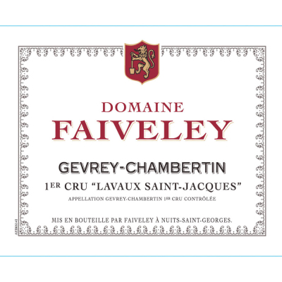 Faiveley Gevrey-Chambertin 1er Cru Lavaux St Jacques 2021 (3x75cl)