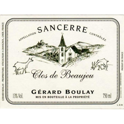 Gerard Boulay Sancerre Clos de Beaujeu 2021 (1x75cl)