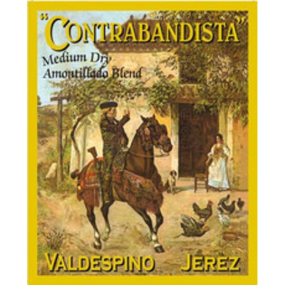 Valdespino Contrabandista Amontillado Sherry NV (6x75cl)