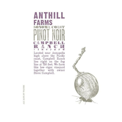 Anthill Farms Campbell Ranch Pinot Noir 2021 (12x75cl)