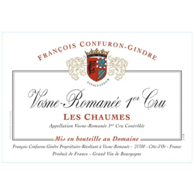Francois Confuron-Gindre Vosne-Romanee 1er Cru Les Chaumes 2022 (6x75cl)