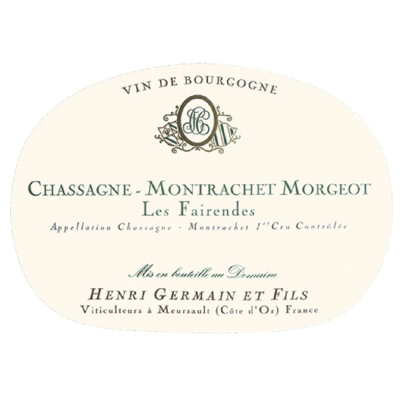 Henri Germain Chassagne-Montrachet 1er Cru Morgeot Fairendes Blanc 2020 (6x75cl)