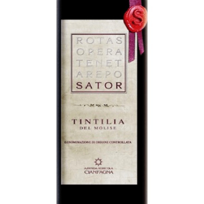 Cianfagna Tintilia Molise Sator 2008 (6x75cl)