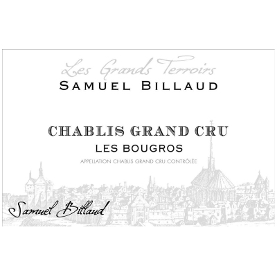 Samuel Billaud Chablis Grand Cru Bougros 2023 (1x75cl)