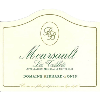 Bernard Bonin Meursault Les Tillets 2019 (1x75cl)