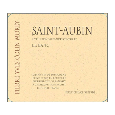 Pierre-Yves Colin-Morey Saint-Aubin le Banc  2022 (6x75cl)