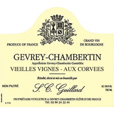 Guillard Gevrey-Chambertin Aux Corvees VV 2016 (6x75cl)