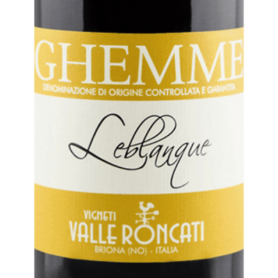Roncati Ghemme Leblanque 2011 (6x75cl)