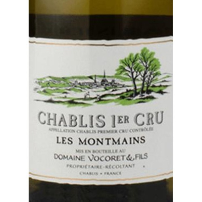 Vocoret Chablis 1er Cru Montmains 2020 (6x75cl)