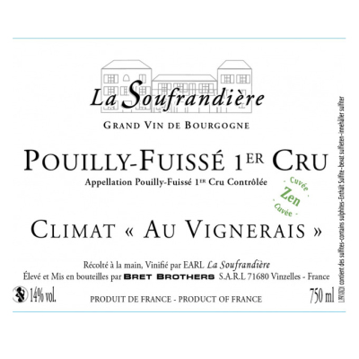 Soufrandiere Pouilly Fuisse Vigneraies 2022 (12x75cl)