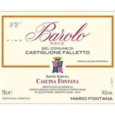 Cascina Fontana Barolo Castiglione Falletto 2020 (1x150cl)