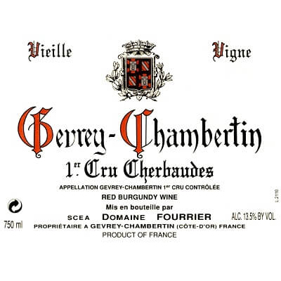 Fourrier Gevrey-Chambertin 1er Cru Les Cherbaudes VV 2020 (6x75cl)
