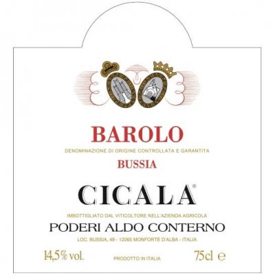 Aldo Conterno Barolo Cicala 2018 (6x75cl)