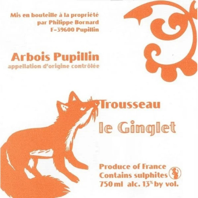 Bornard Trousseau Ginglet 2019 (1x75cl)