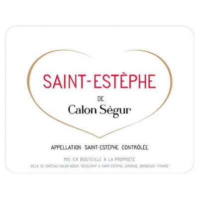 Saint-Estephe de Calon Segur 2018 (6x75cl)