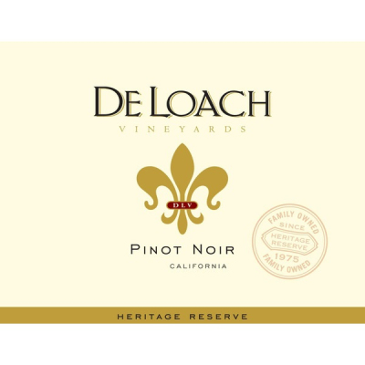 Deloach Pinot Noir Heritage Reserve 2022 (12x75cl)