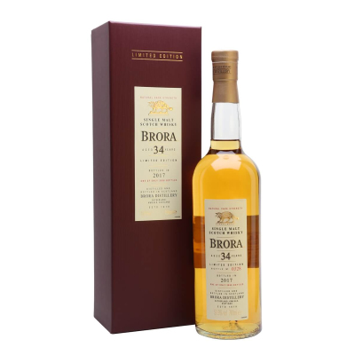 Brora Highland Single Malt 16th Release 34YO Bottled 2017 1982 (4x70cl)