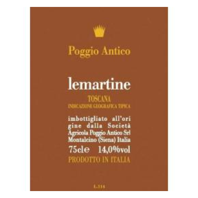 Lemartine Poggio Antico 2012 (6x75cl)