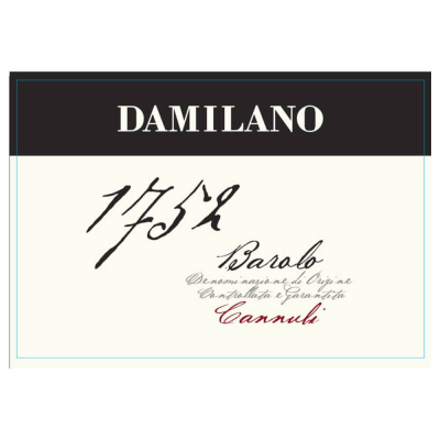 Damilano 1752 Barolo Cannubi Riserva 2010 (1x300cl)