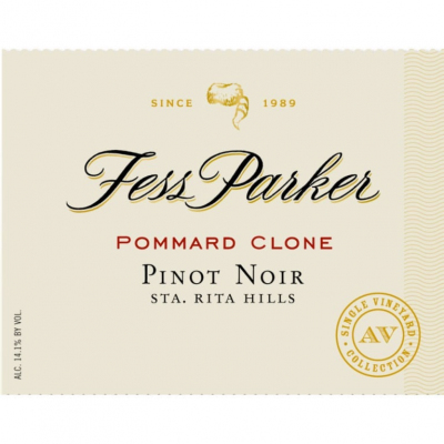 Fess Parker Pommard Clone Pinot Noir 2018 (6x75cl)