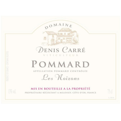 Denis Carre Pommard Noizons 2022 (6x75cl)