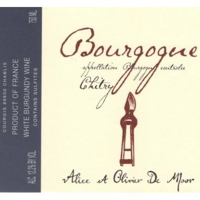 Alice & Olivier de Moor Bourgogne Chitry  2022 (6x75cl)