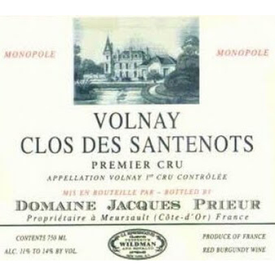Jacques Prieur Volnay 1er Cru Clos Des Santenots 2017 (6x75cl)