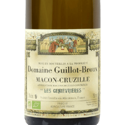 Guillot Broux Macon Cruzille Les Genievrieres 2020 (12x75cl)