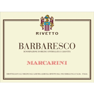 Rivetto Barbaresco Marcarini 2018 (6x75cl)