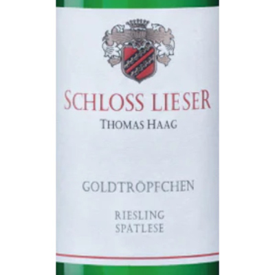 Schloss Lieser Piesporter Goldtropfchen Riesling Spatlese 2017 (6x75cl)
