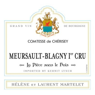 Comtesse Bernard Cherisey Meursault 1er Cru Blagny Piece Sous Bois 2018 (6x75cl)