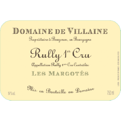 Aubert et Pamela Villaine Rully 1er Cru Les Margotes 2017 (12x75cl)