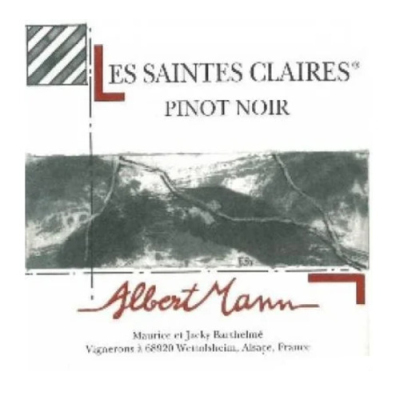 Albert Mann Pinot Noir Saintes Claires 2021 (12x75cl)