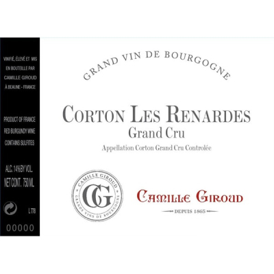 Camille Giroud Corton Renardes 2018 (1x75cl)