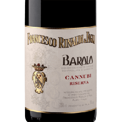 Francesco Rinaldi Barolo Cannubi Riserva 2019 (6x75cl)