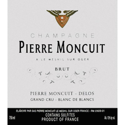 Pierre Moncuit Delos Extra Brut Grand Cru NV (6x75cl)
